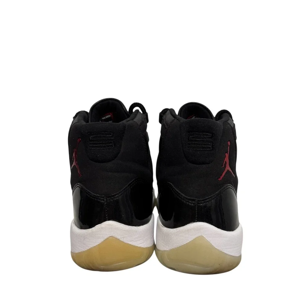 Nike‎ Air Jordan XI Retro 72-10 Black Gym White 378037-002 Mens Basketball Shoes
